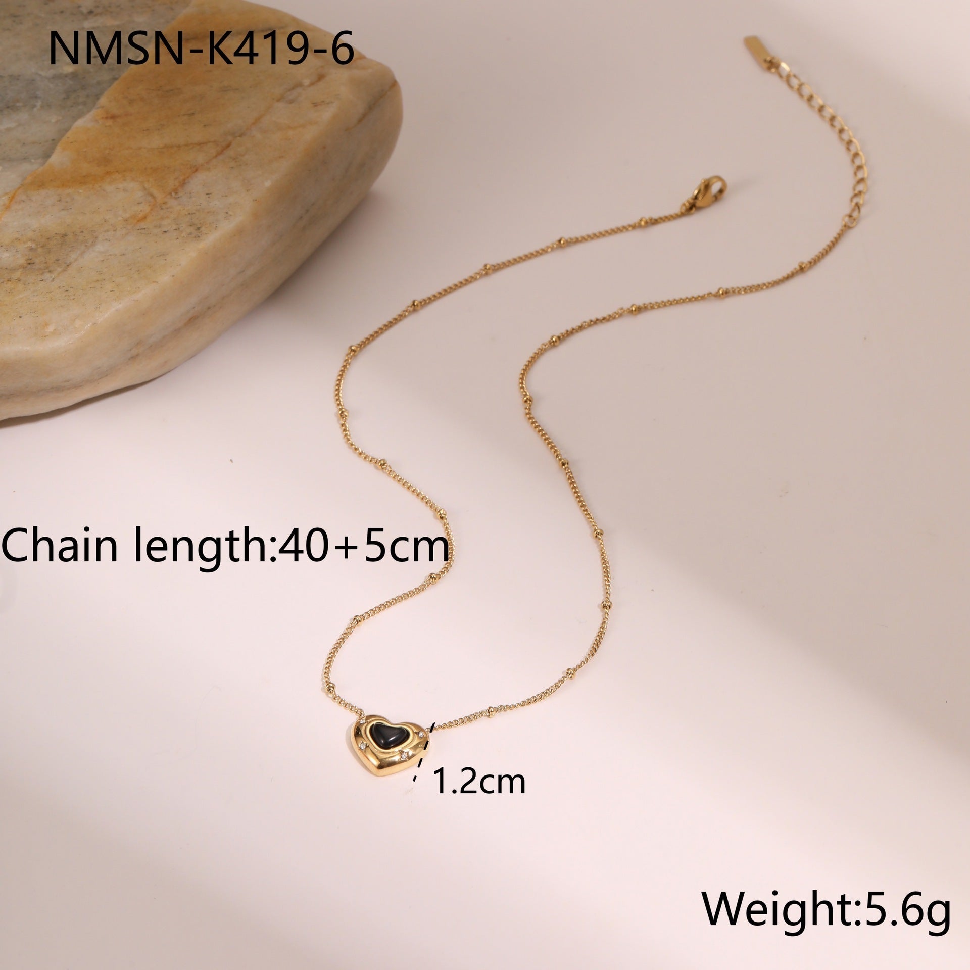 Minimalist Heart Pendant Necklace – Elegant Everyday Jewelry for Women