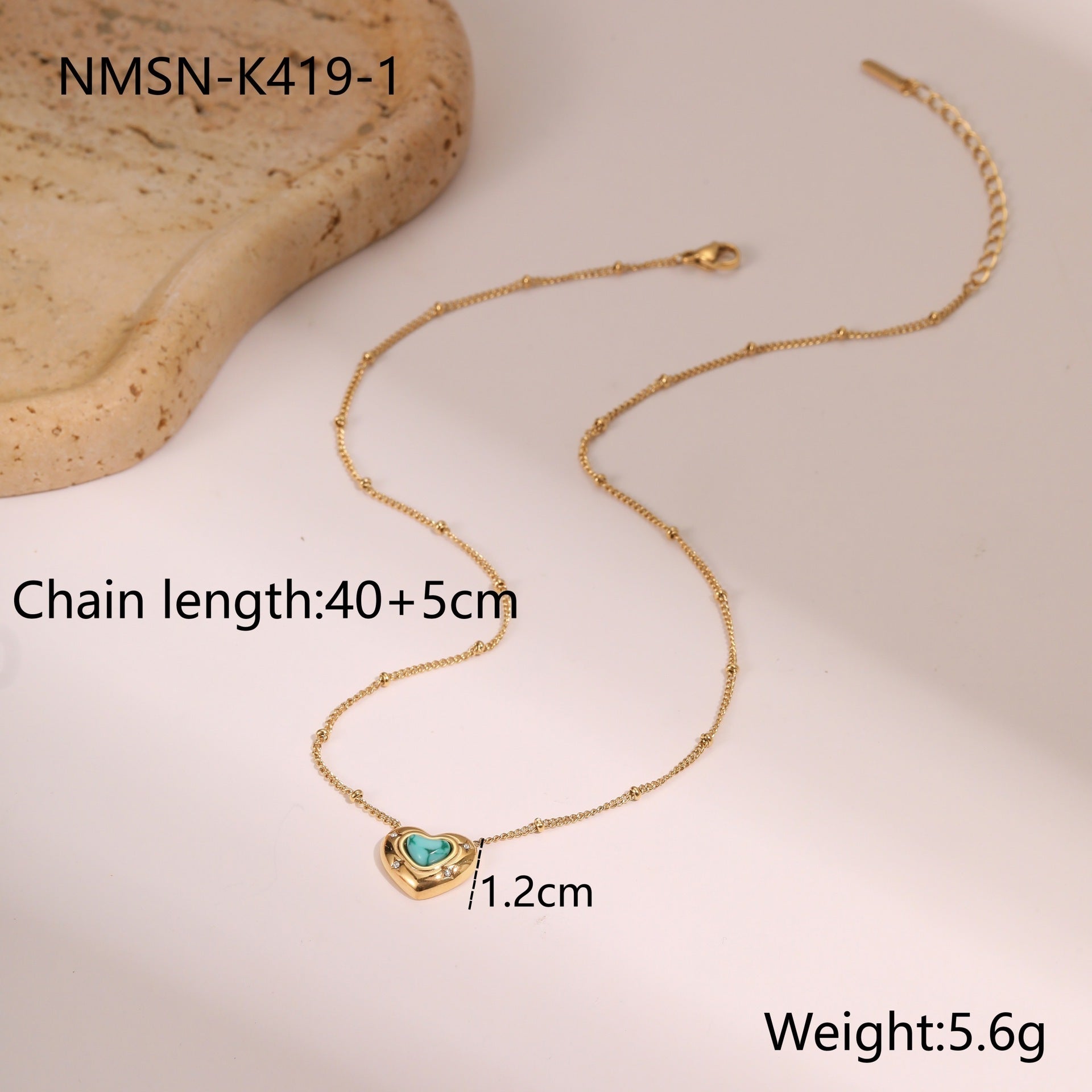 Minimalist Heart Pendant Necklace – Elegant Everyday Jewelry for Women