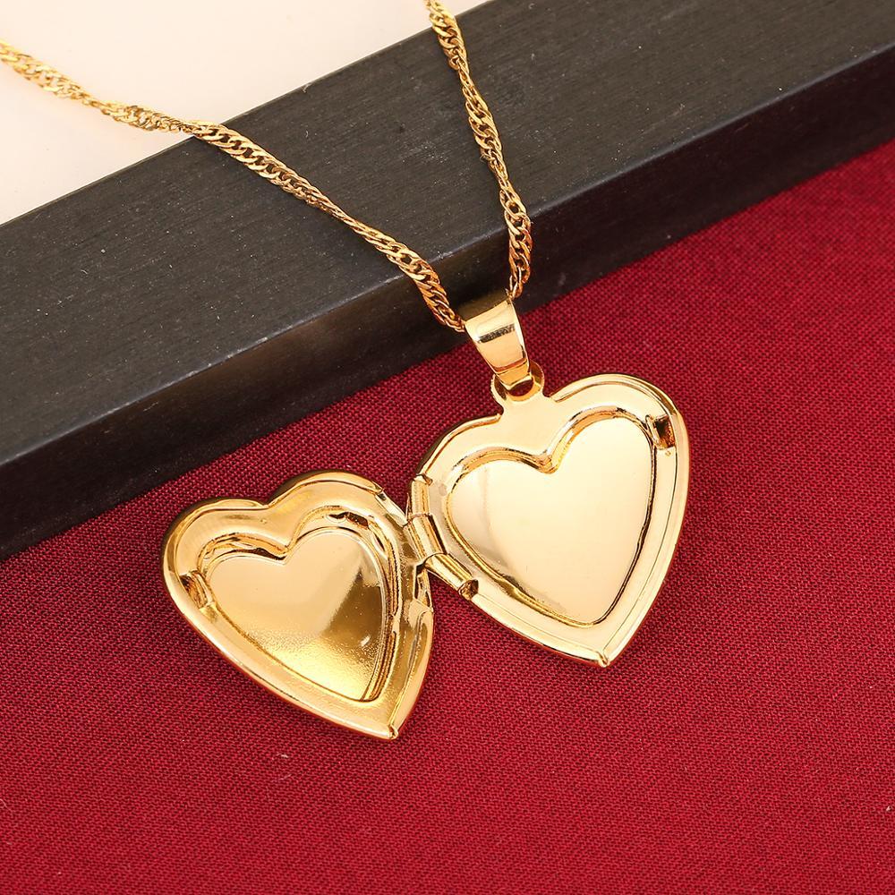 Heart Locket Necklace – Timeless Gold Pendant for Memories & Love
