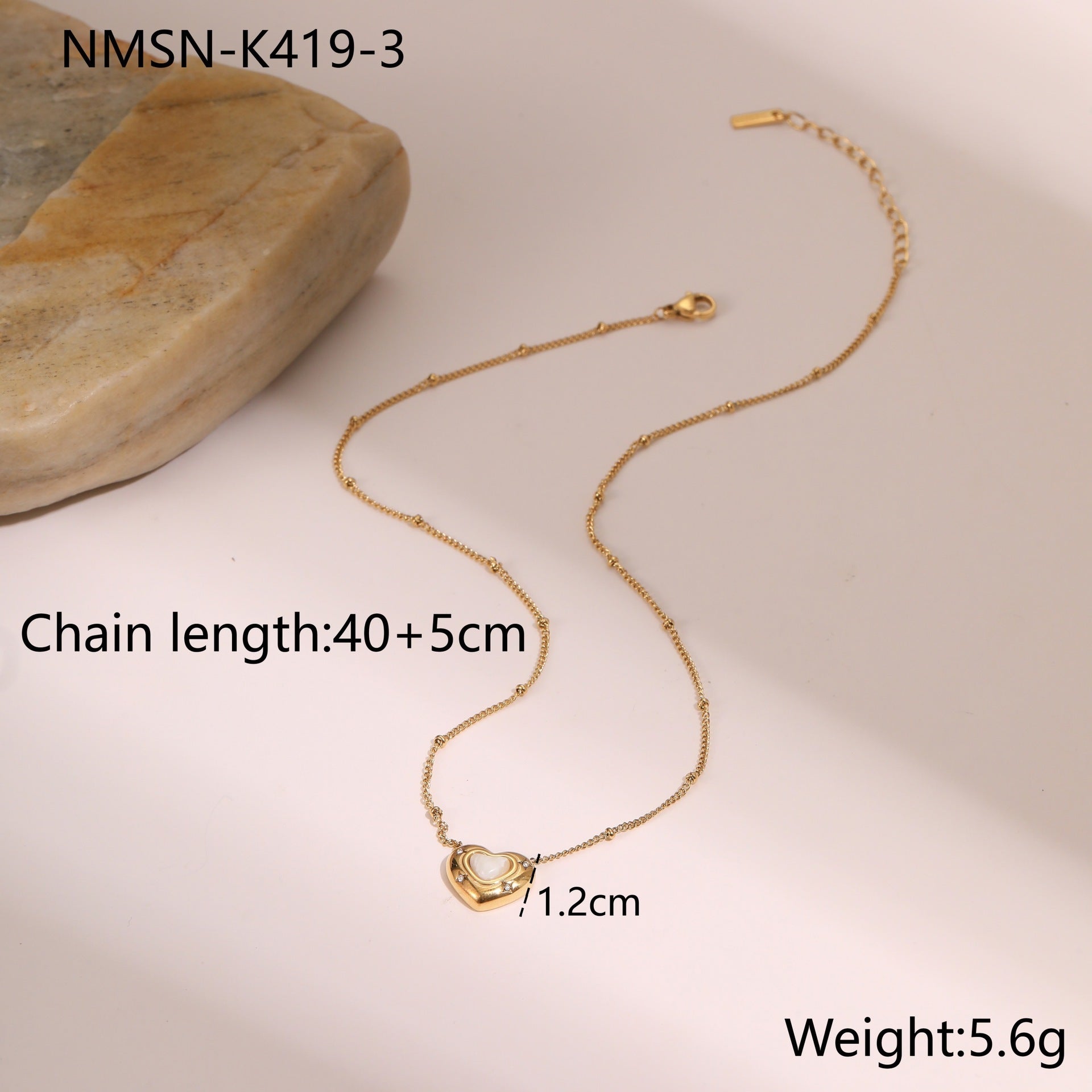 Minimalist Heart Pendant Necklace – Elegant Everyday Jewelry for Women
