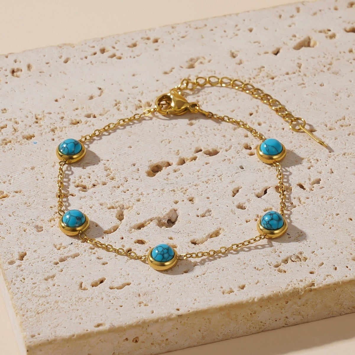 " Aurora Sky Necklace - Blue Glow Elegance"